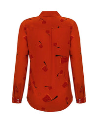 CAMISA ANA CASABLANCA LARANJA