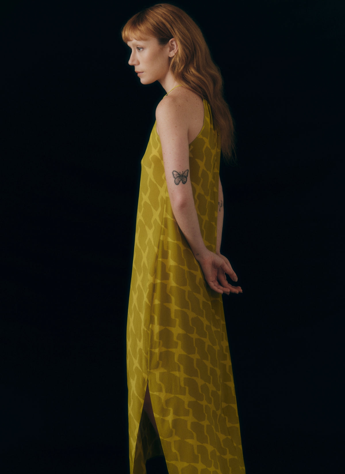 VESTIDO DE AMARRAR PIED DE POULE