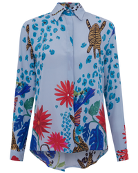 CAMISA ANA PARAÍSO BLUE