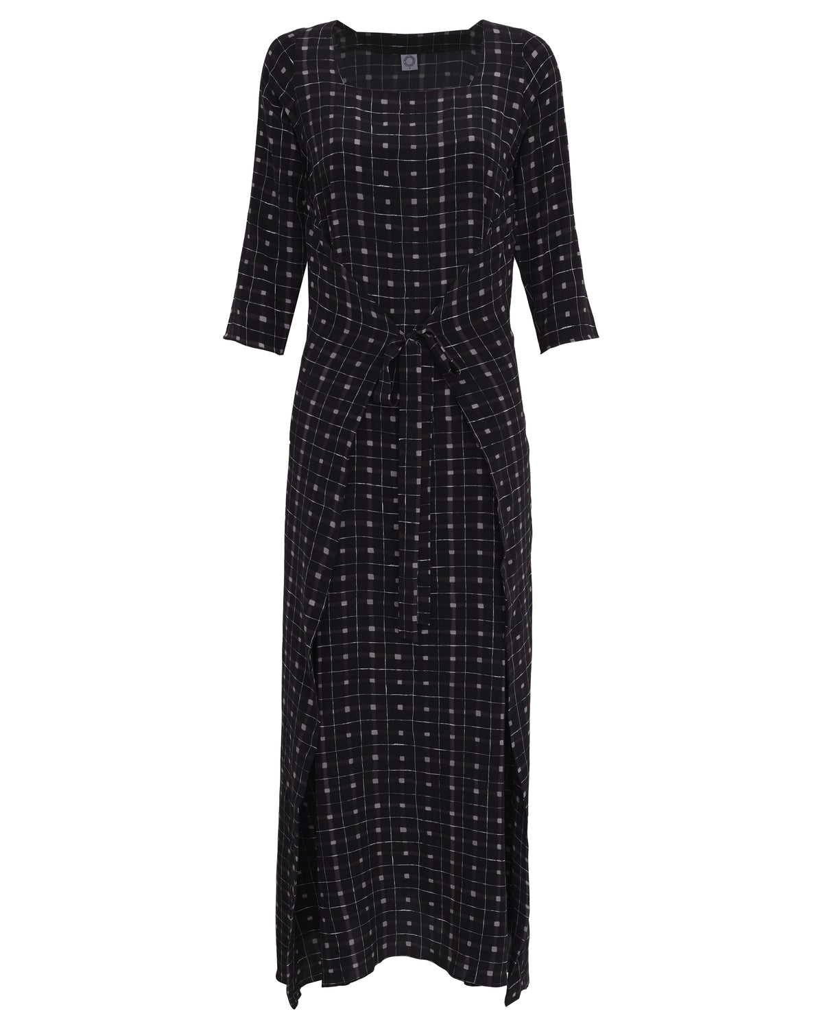 VESTIDO ASA LONGO MIKONOS PRETO