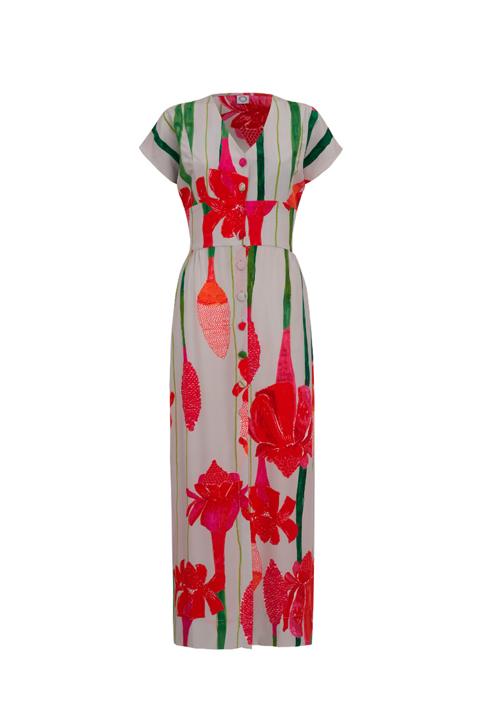 VESTIDO PRINCESA BASTÃO CINZA