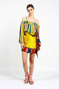 BLUSA LAYLA LISTRAS VERDE