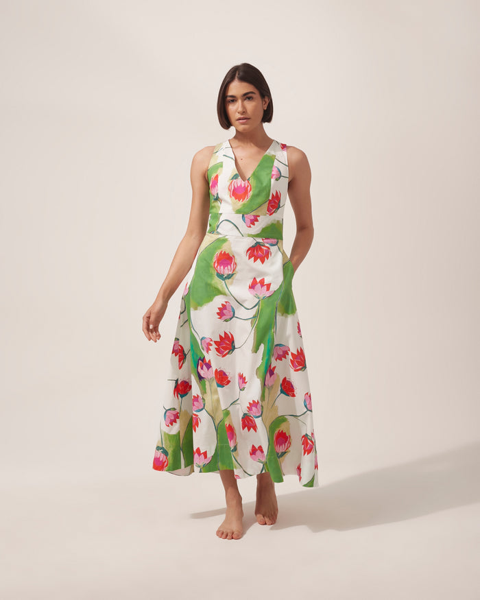 VESTIDO HELENA PROTEA BRANCO
