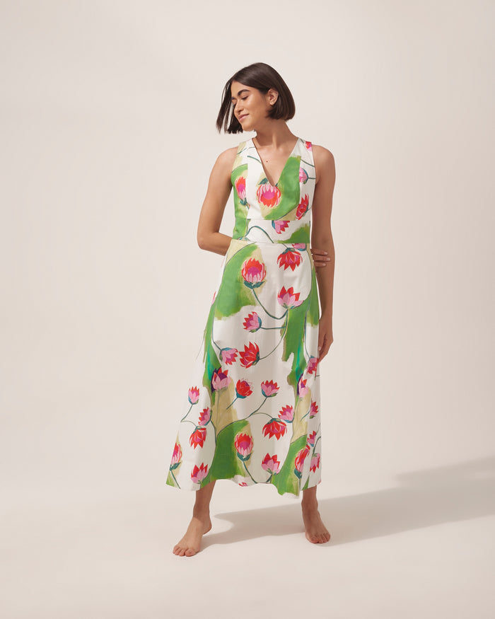 VESTIDO HELENA PROTEA BRANCO