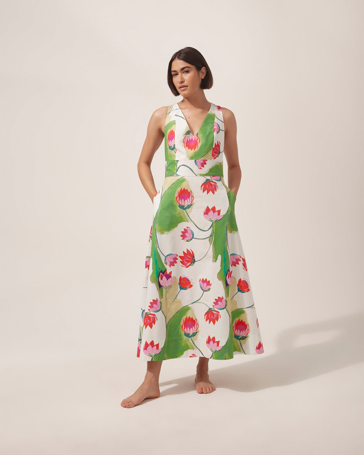VESTIDO HELENA PROTEA BRANCO