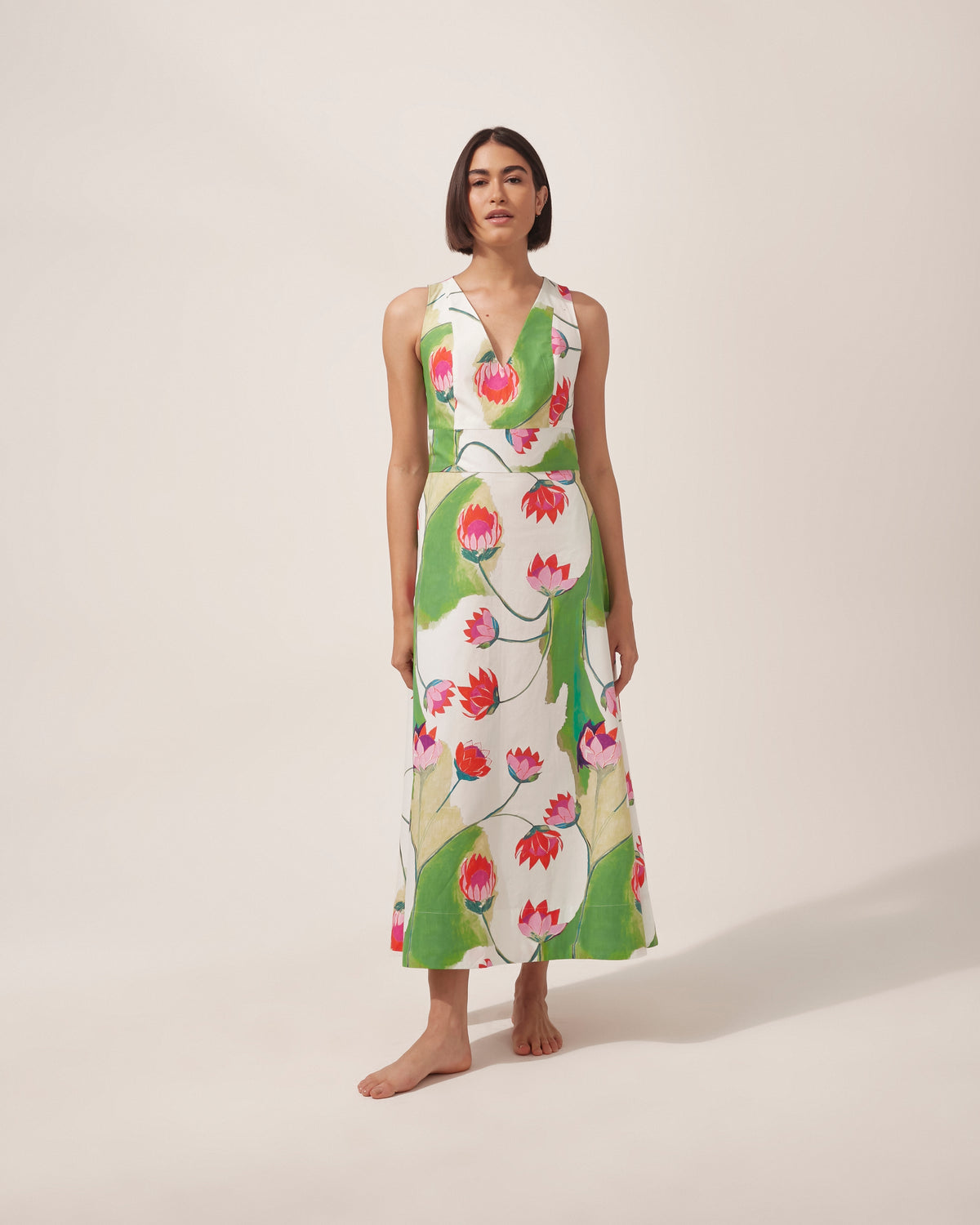 VESTIDO HELENA PROTEA BRANCO