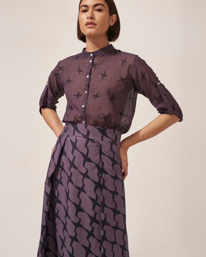 CAMISA T PIED POLE ROXO