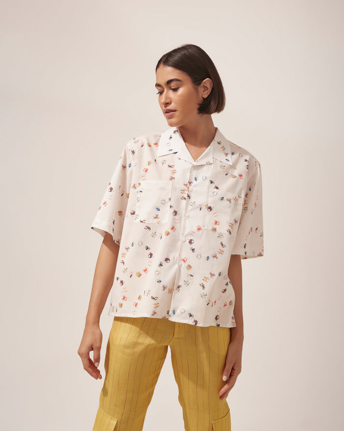 CAMISA CURTA ZODÍACO
