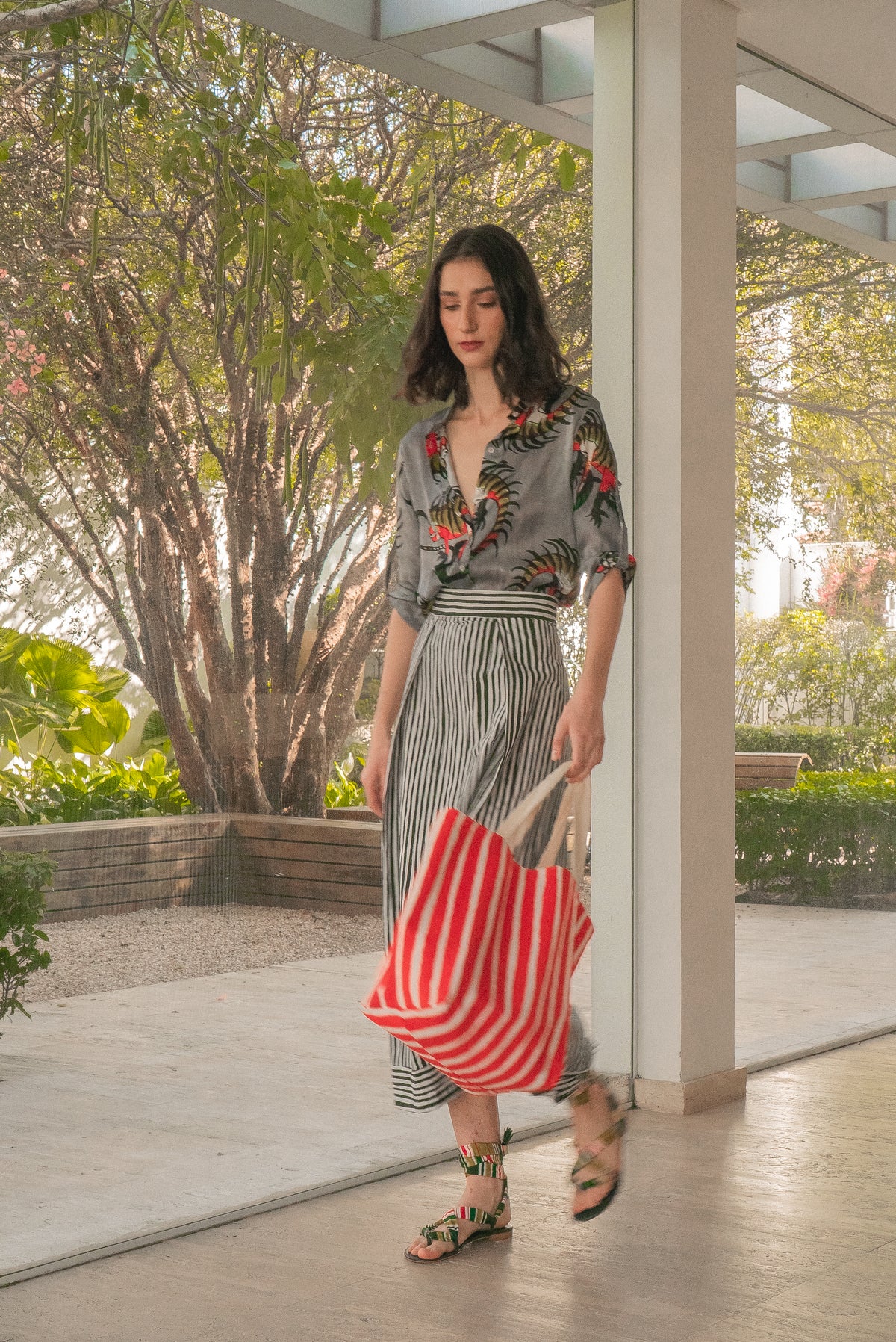 SAIA STRIPES PRETO