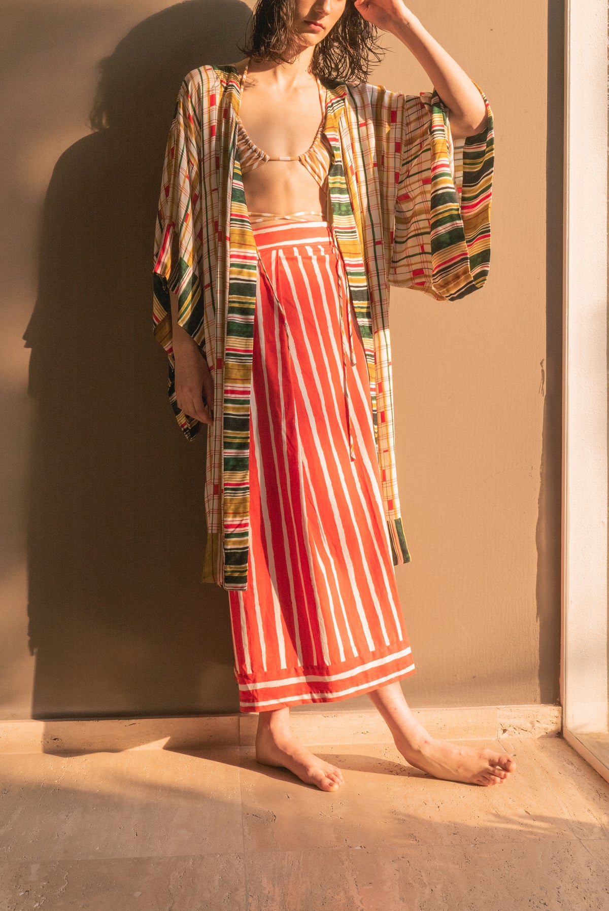 SAIA STRIPES VERMELHO