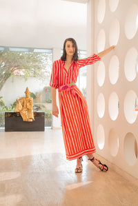 SAIA STRIPES VERMELHO