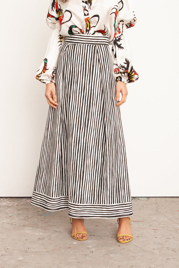 SAIA STRIPES PRETO
