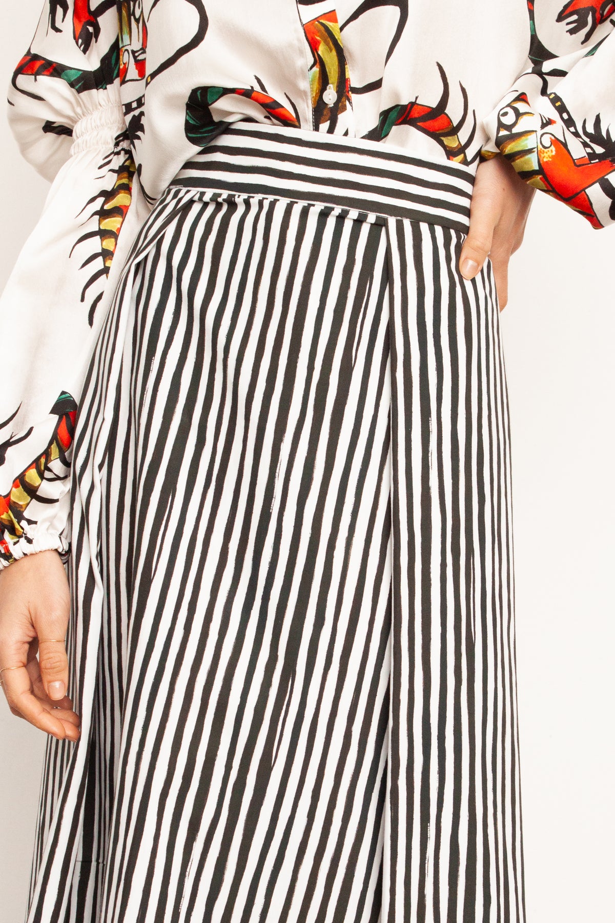 SAIA STRIPES PRETO