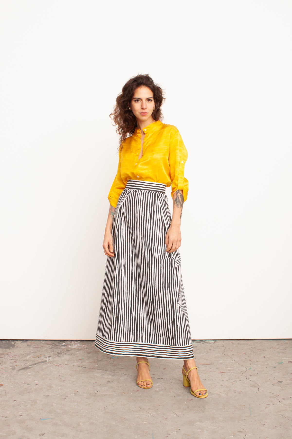 SAIA STRIPES PRETO