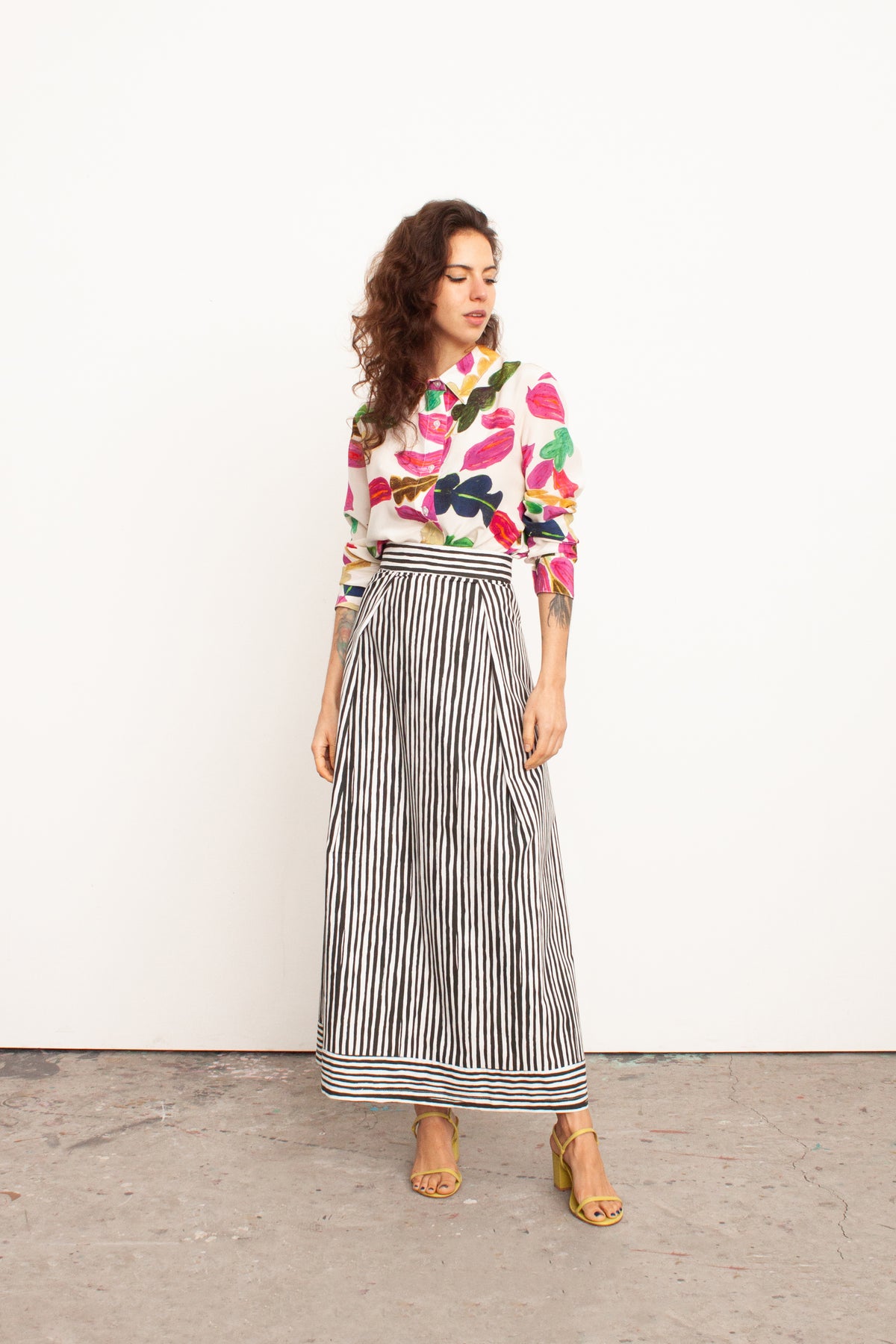 SAIA STRIPES PRETO