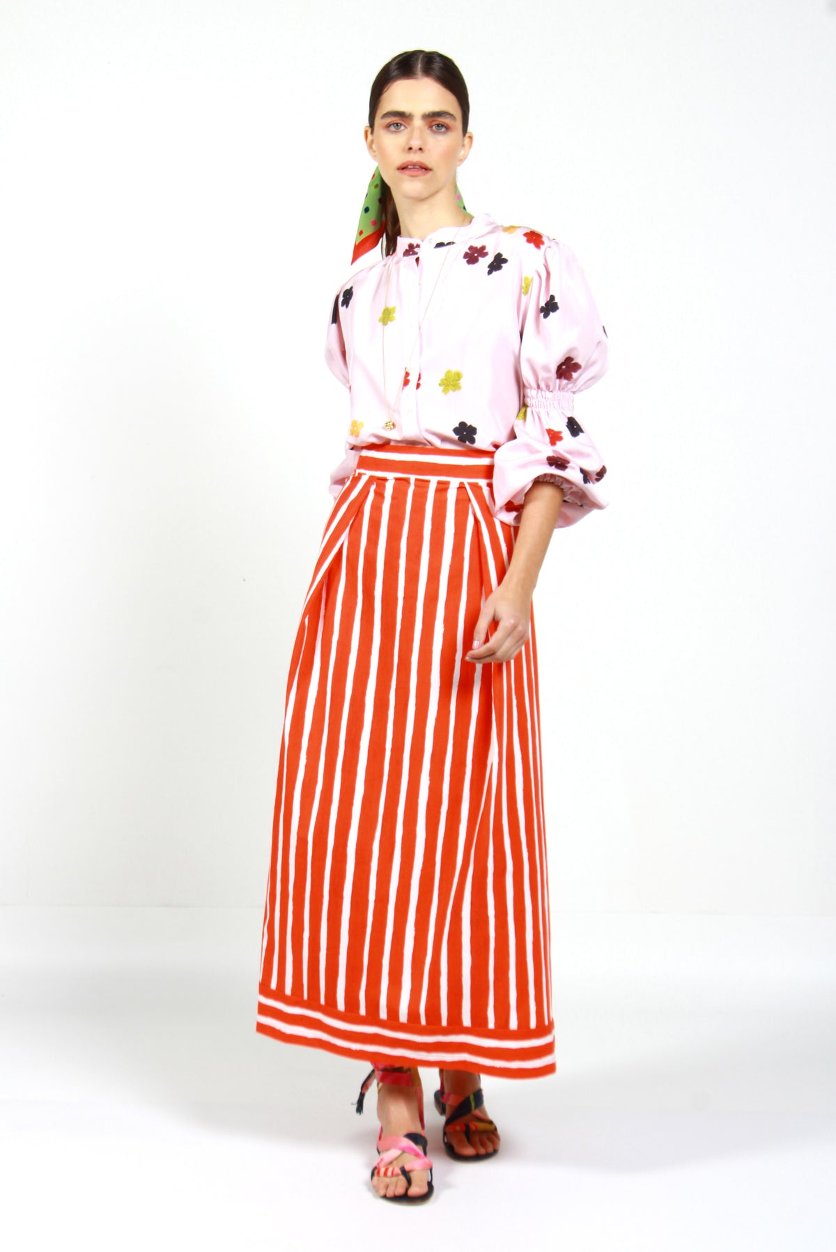 SAIA STRIPES VERMELHO