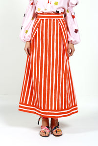 SAIA STRIPES VERMELHO