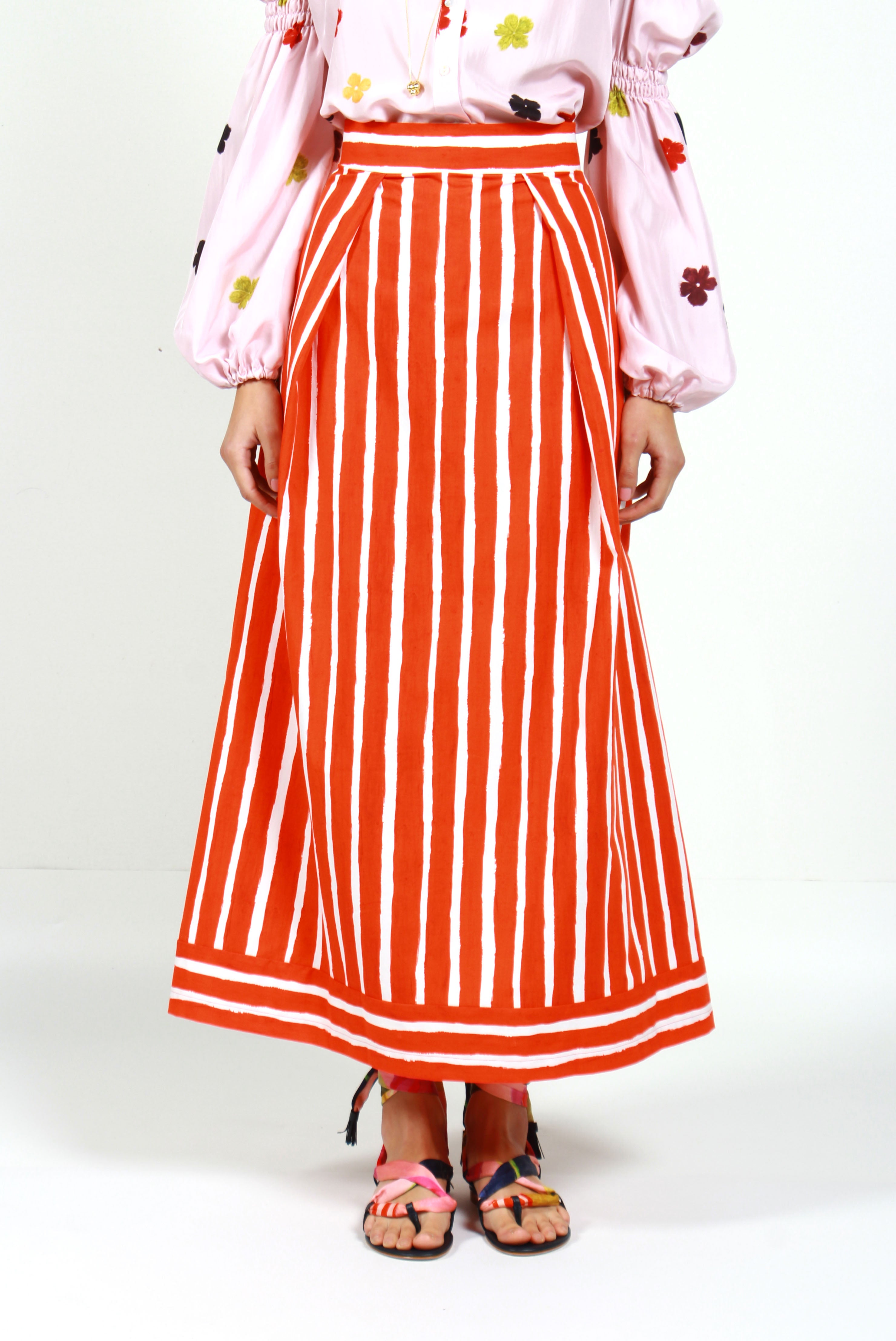 SAIA STRIPES VERMELHO