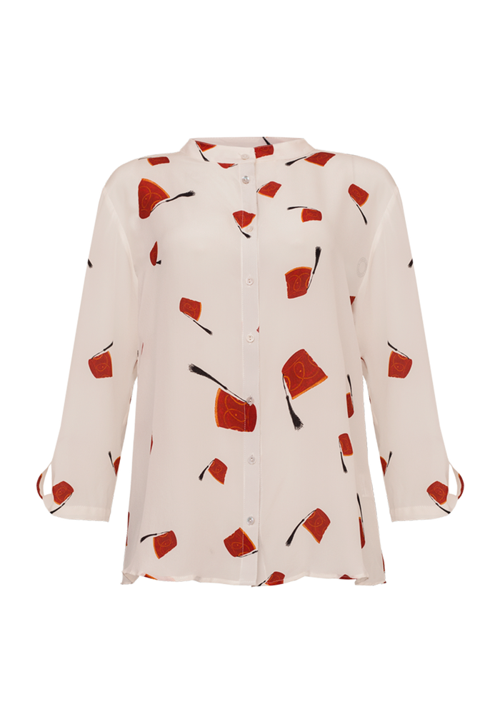 CAMISA T CASABLANCA BRANCA