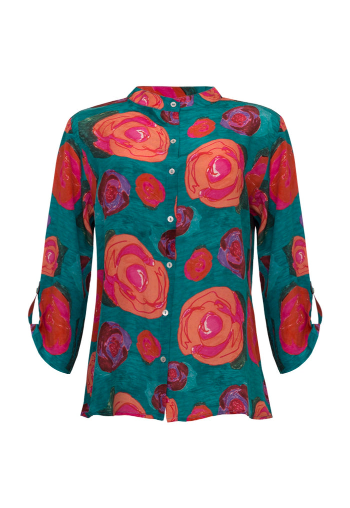 CAMISA T TURQUESA