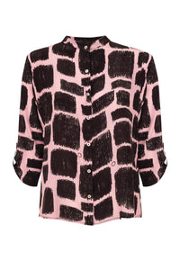CAMISA T SQUARE ROSA