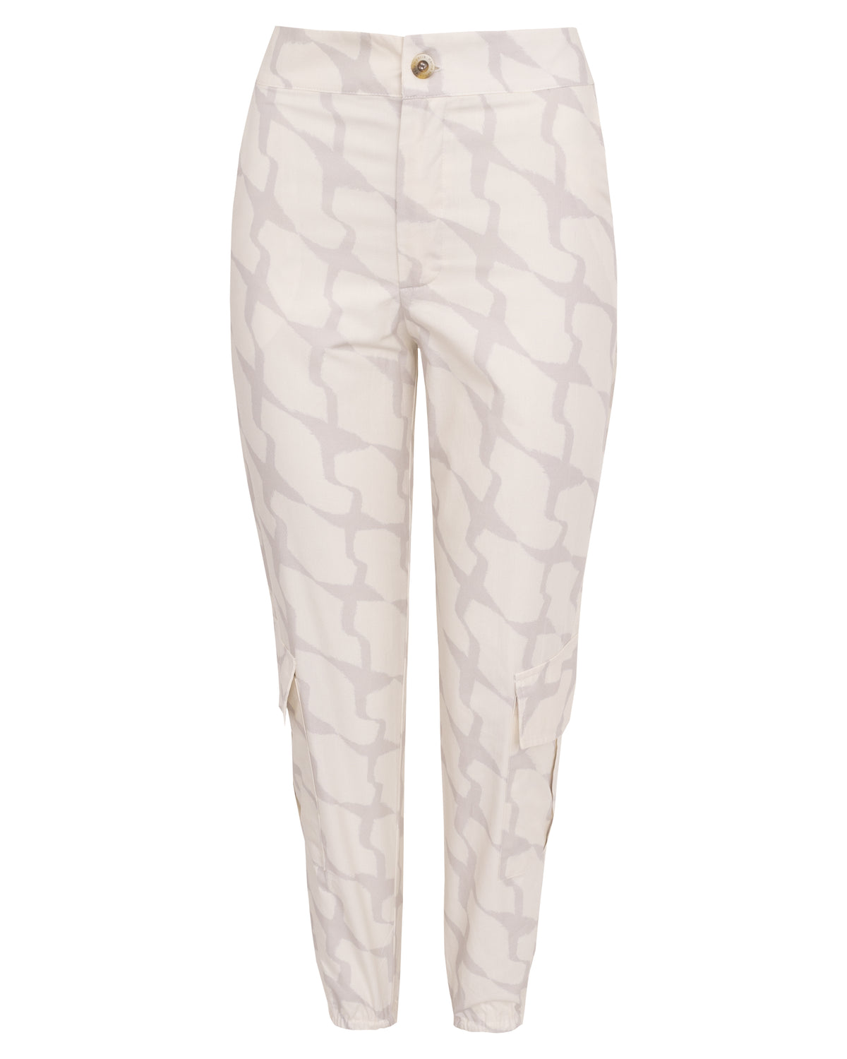 CALÇA JULIANA PIED DE POULE BRANCO