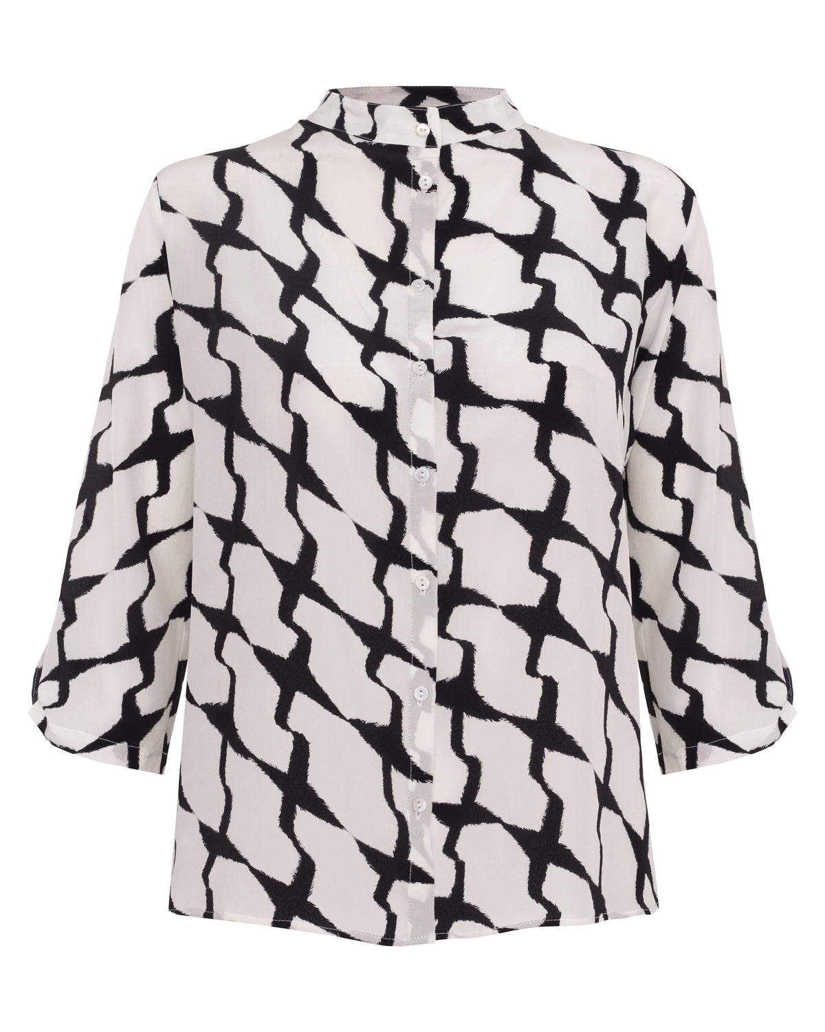 CAMISA T PIED DE POULE PRETO