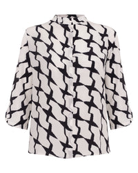 CAMISA T PIED DE POULE PRETO