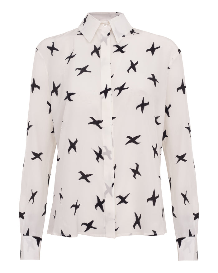 CAMISA ANA PIED DE POULE PRETO