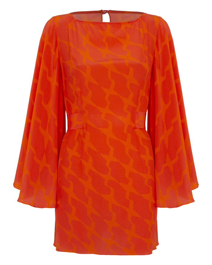 VESTIDO LELE PIED DE POULE