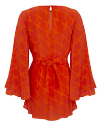 VESTIDO LELE PIED DE POULE