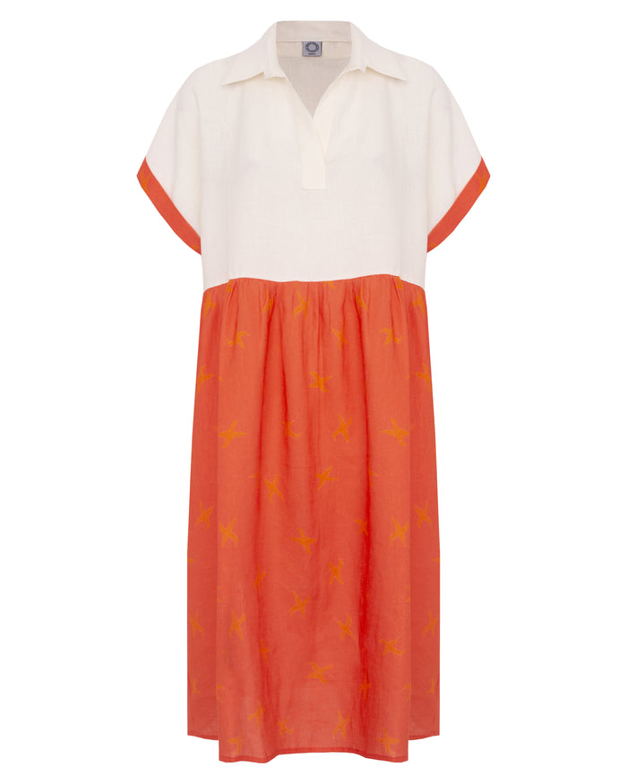 VESTIDO VIC PIED DE POULE