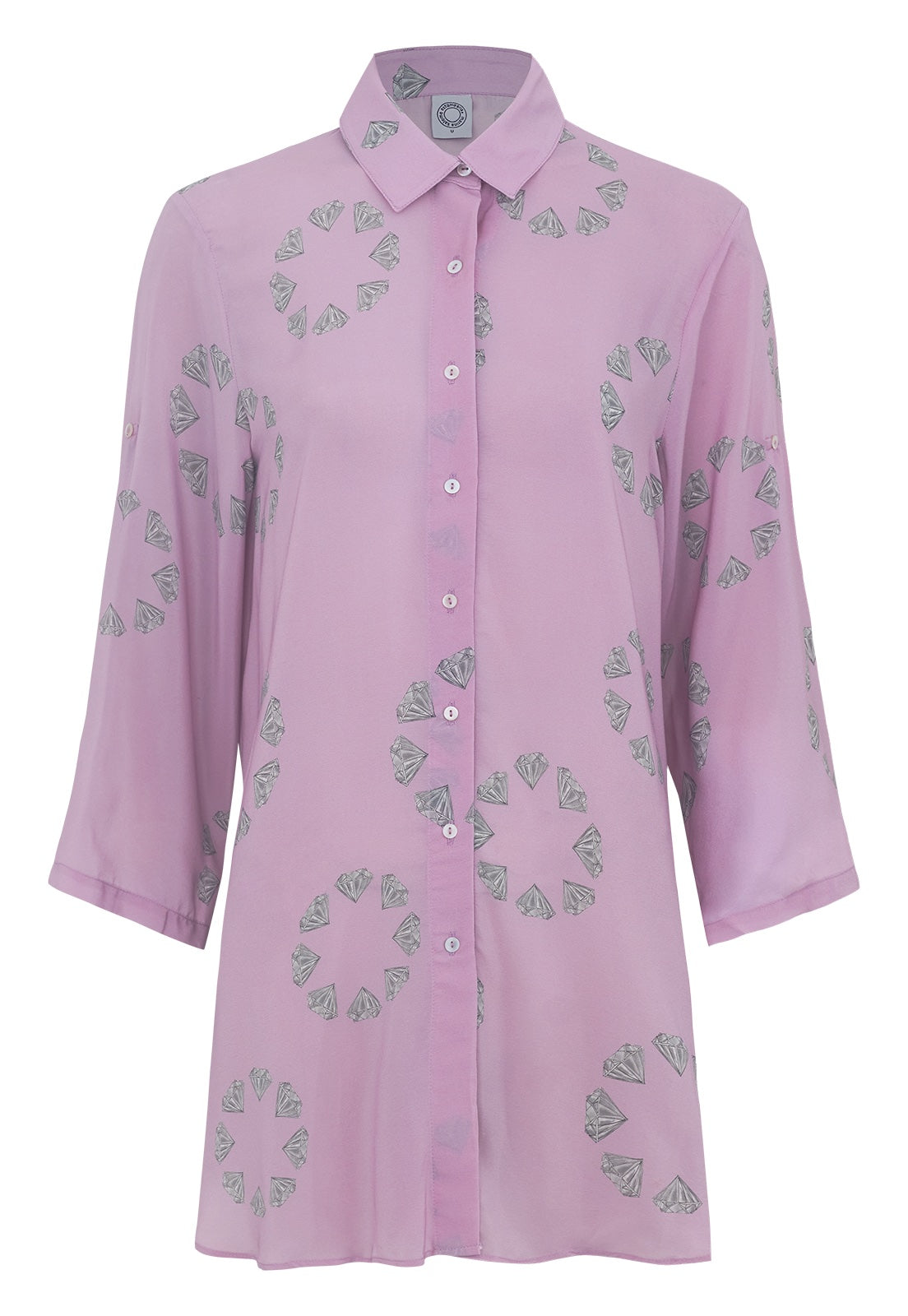 CAMISÃO ELISA DIAMANTE ROSA