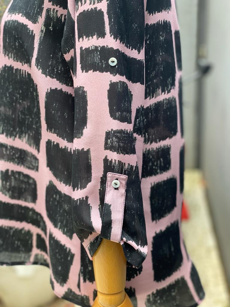 CAMISA T SQUARE ROSA