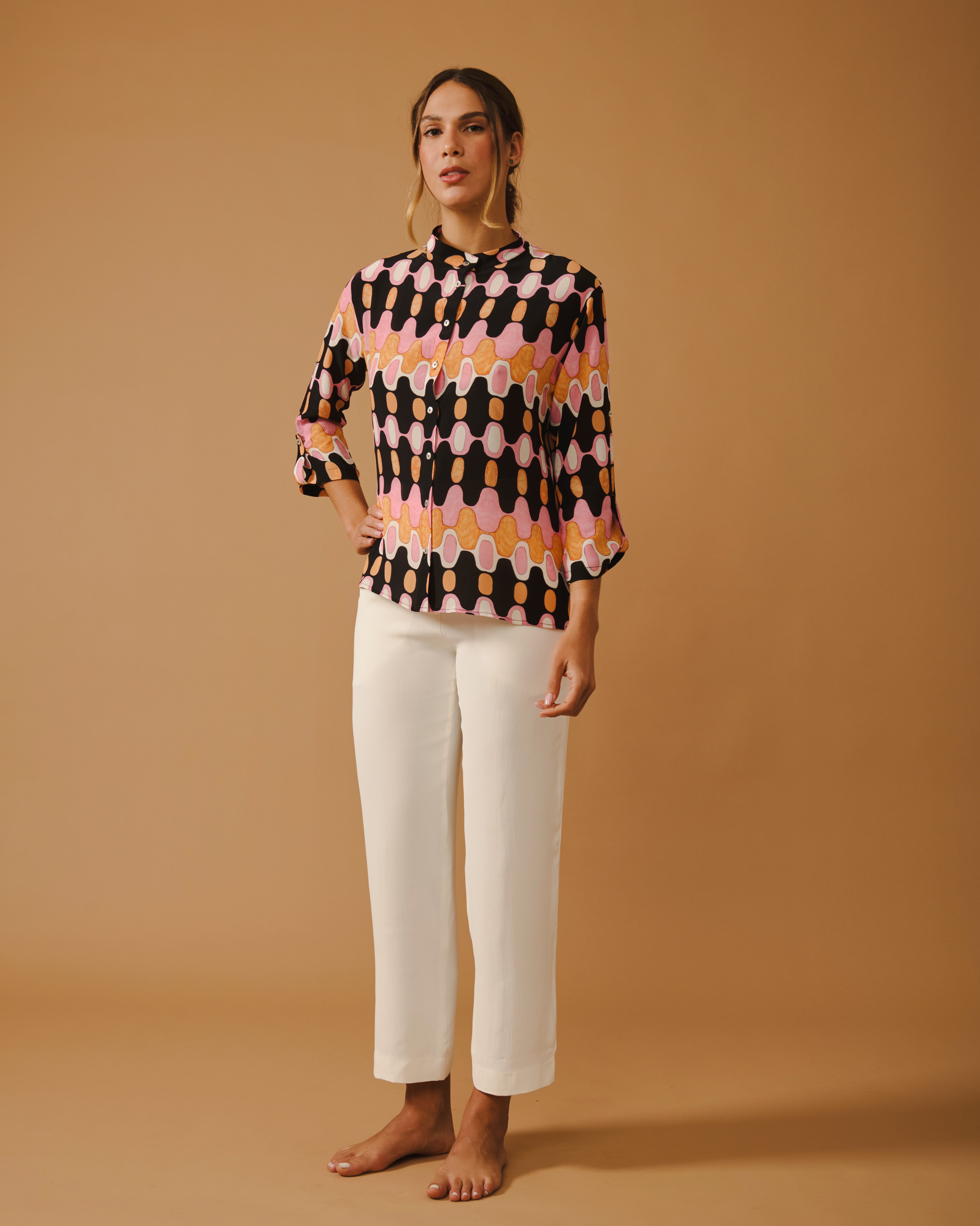 CAMISA T IPANEMA ROSA