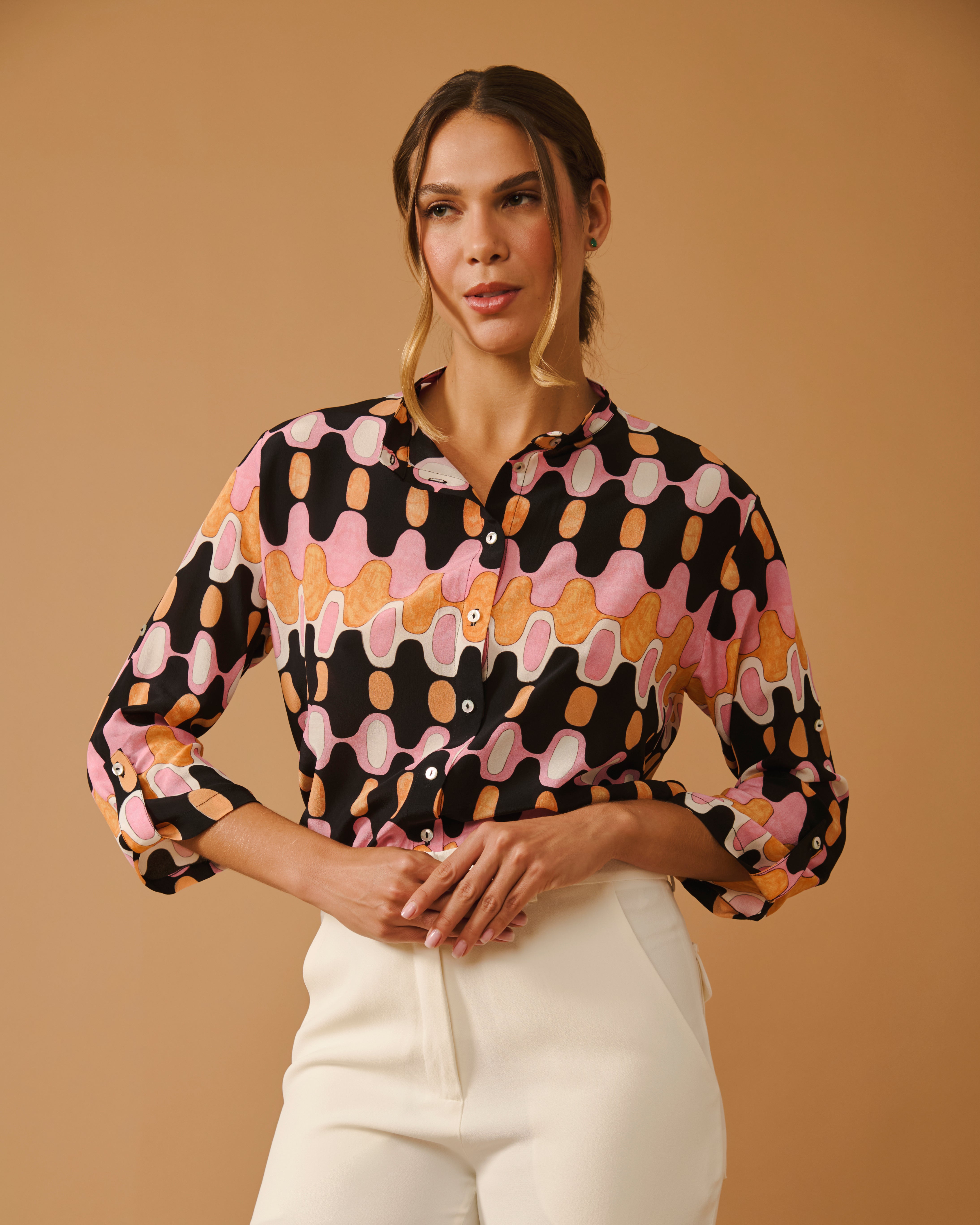 CAMISA T IPANEMA ROSA