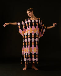 CAFTAN AMÉLIA IPANEMA ROSA