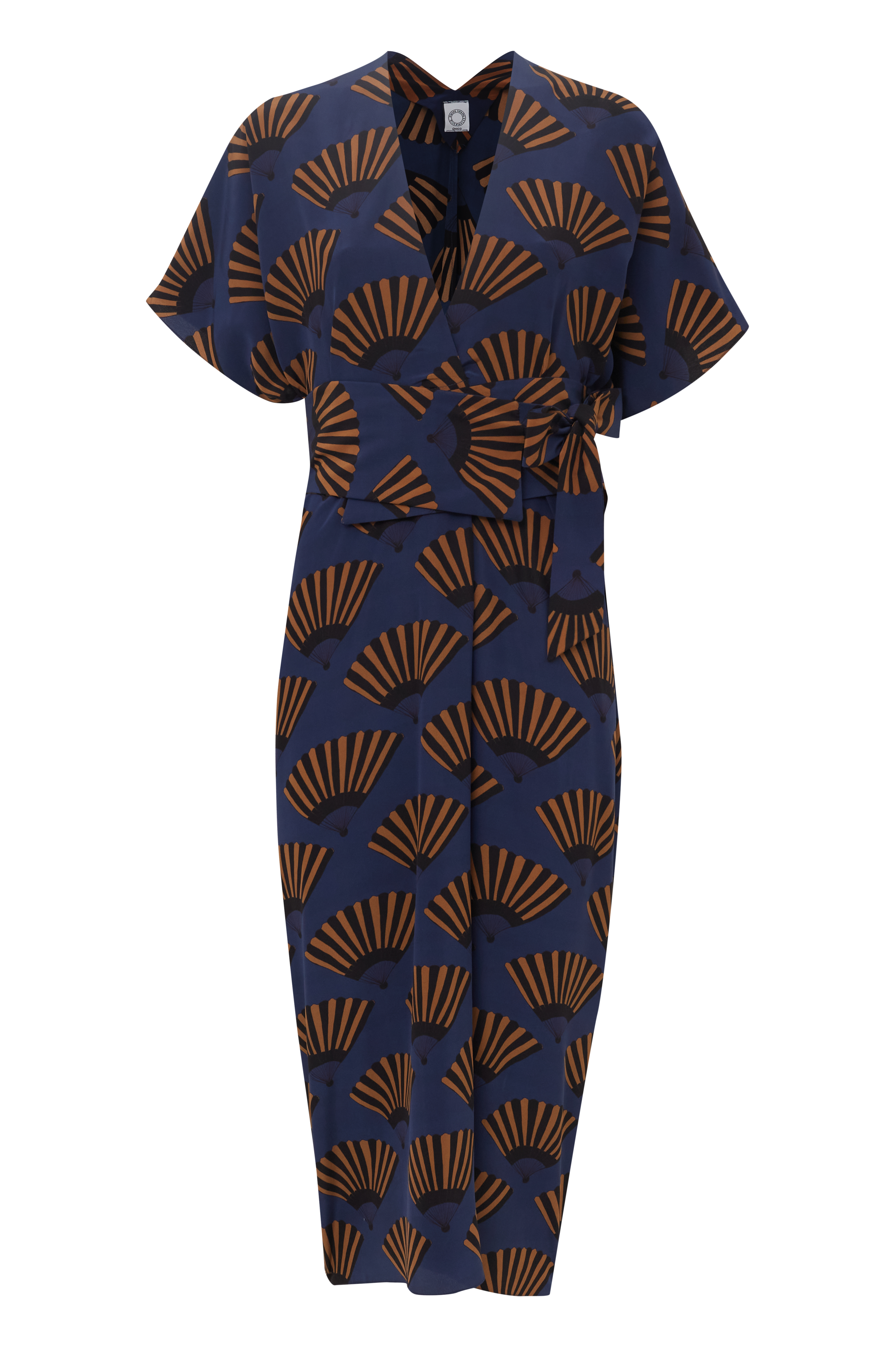 VESTIDO CLARICE LEQUE AZUL