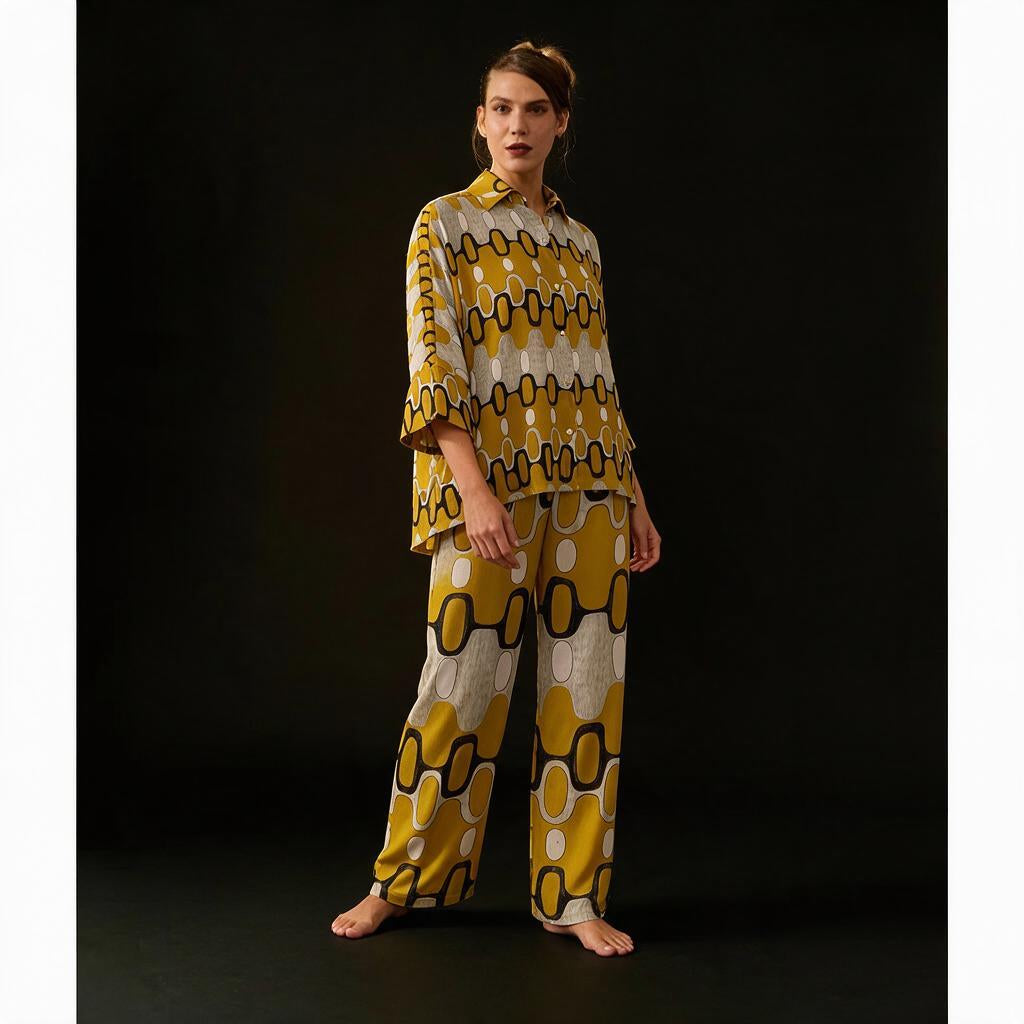 CALÇA IPANEMA AMARELO