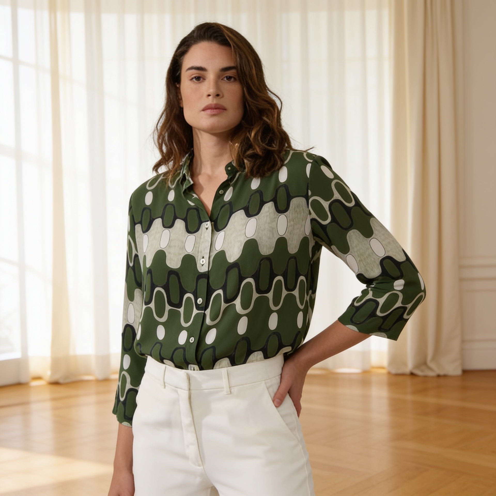 CAMISA T IPANEMA VERDE