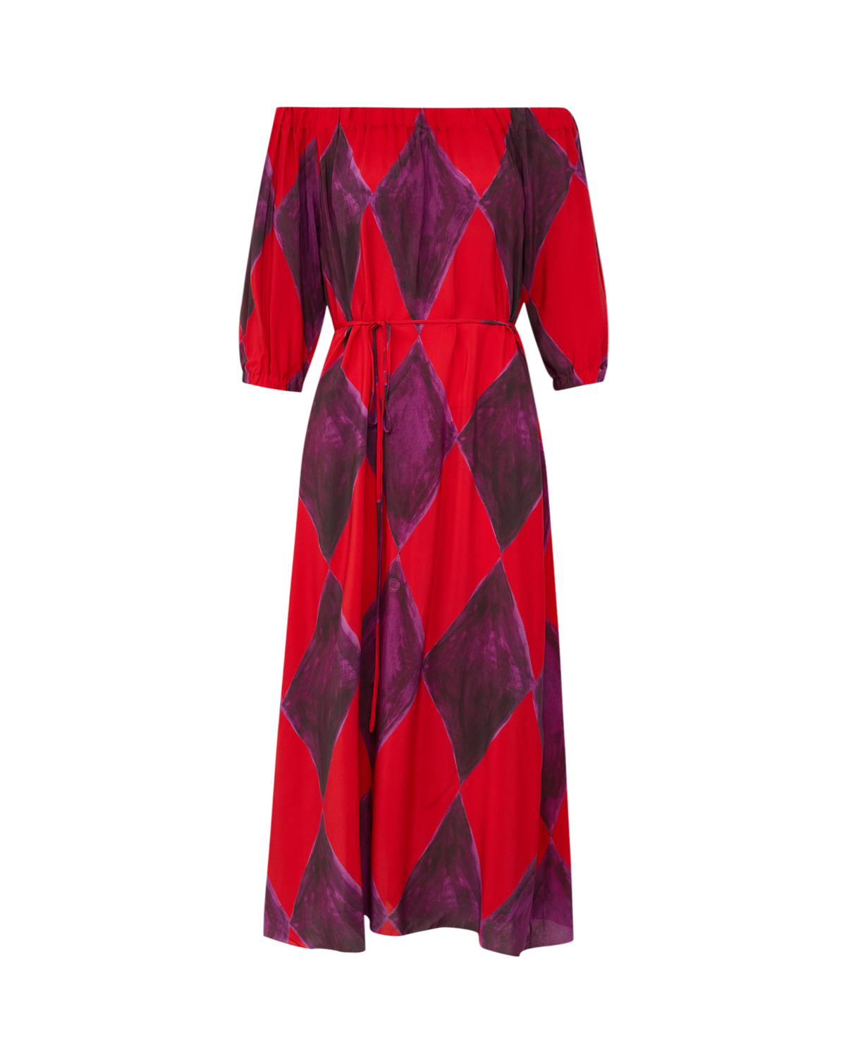 VESTIDO BARDOT VENEZA BERINJELA