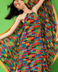 VESTIDO DE AMARRAR TIJOLO