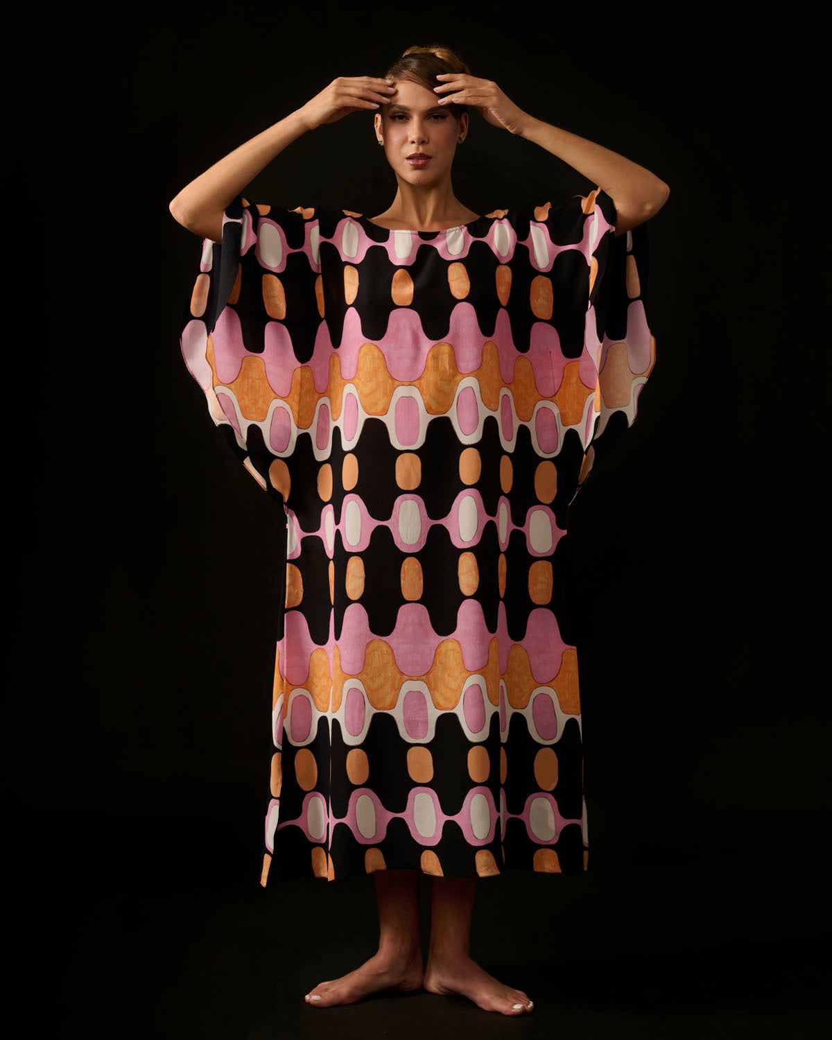 CAFTAN AMÉLIA IPANEMA ROSA