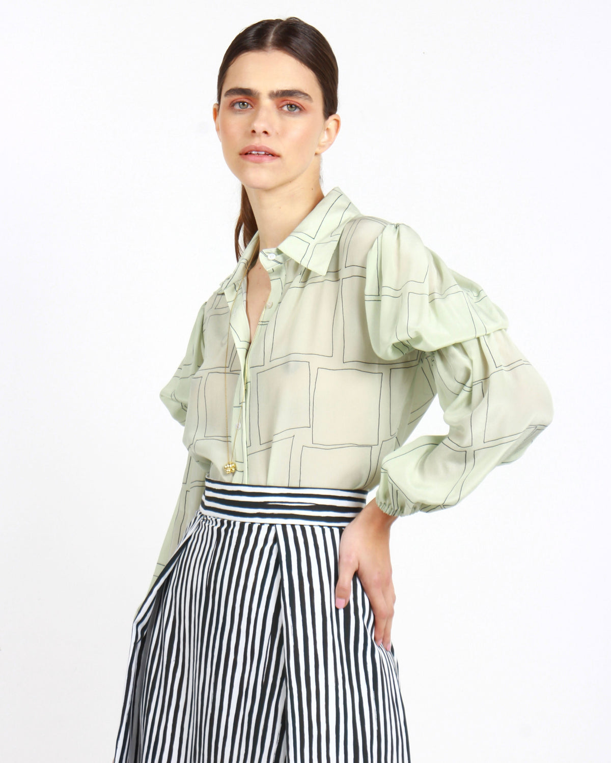 CAMISA FRIDA LONGA LINHA