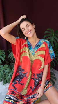 CAFTAN SEVILHA VERMELHO