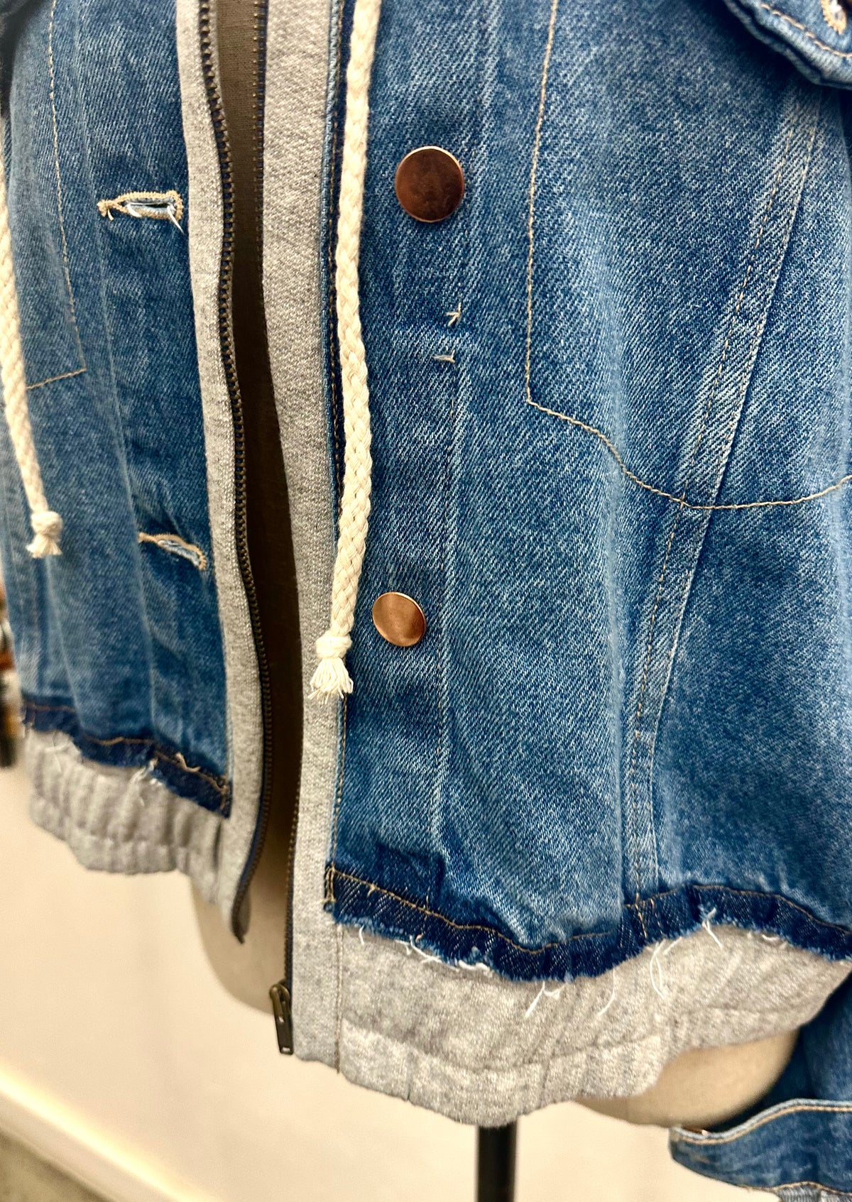 JAQUETA  JEANS SICÍLIA
