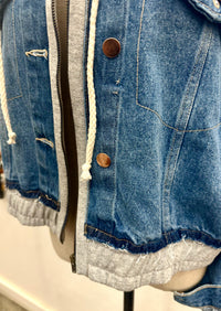JAQUETA  JEANS SICÍLIA
