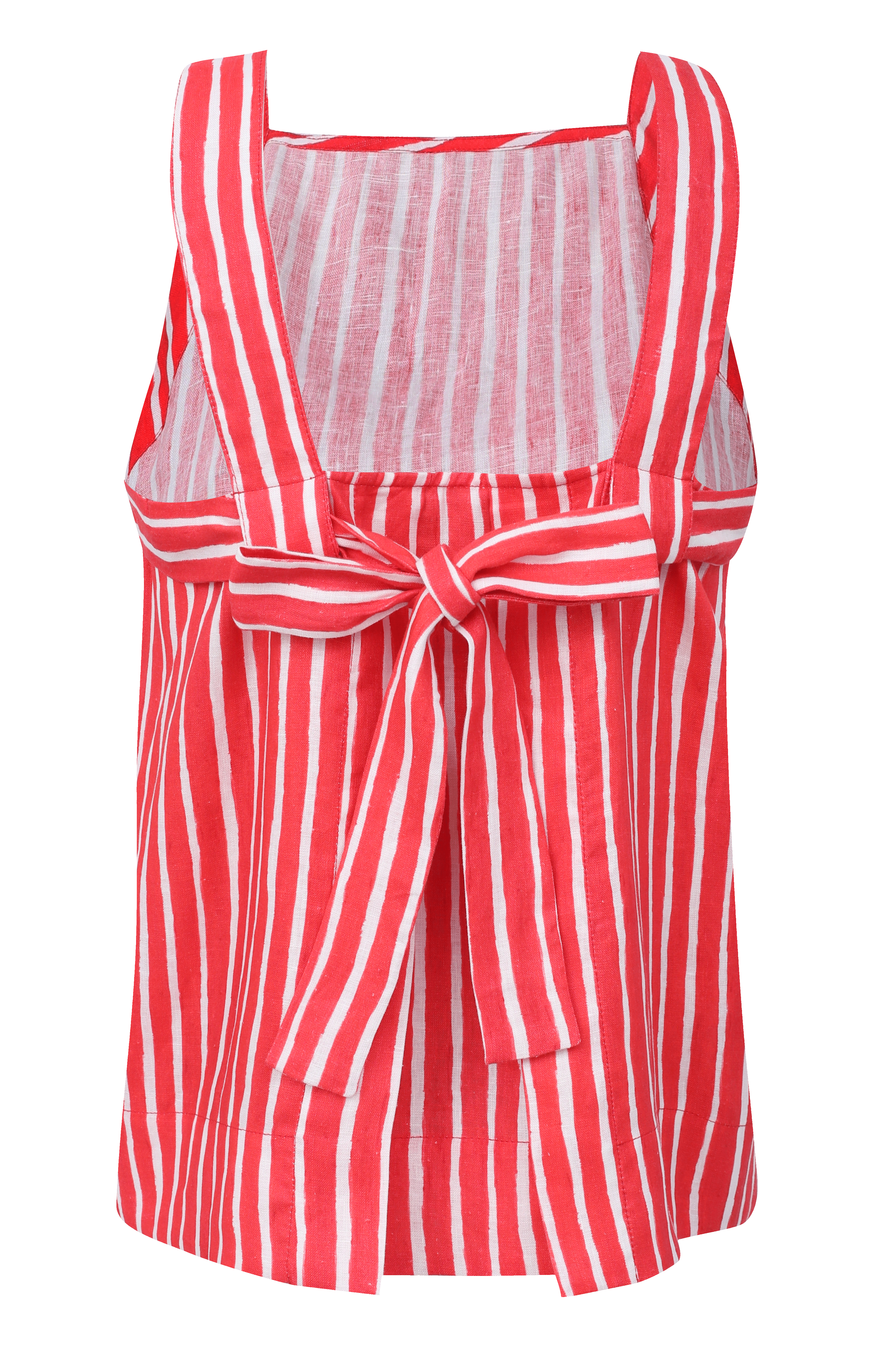 BLUSA DIVA STRIPES VERMELHO