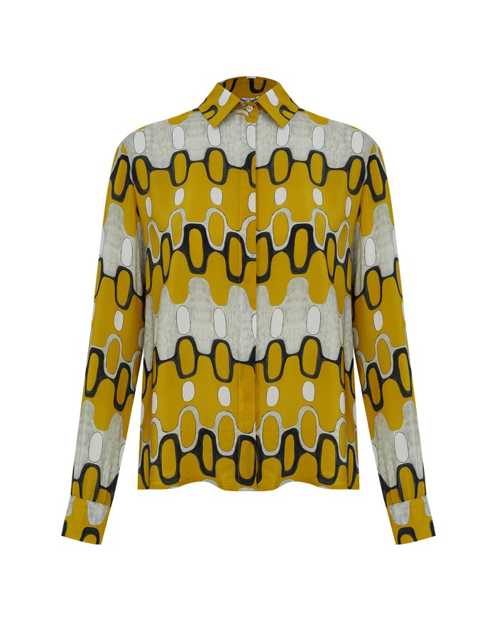 CAMISA ANA IPANEMA AMARELO