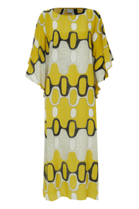 CAFTAN AMÉLIA IPANEMA AMARELO